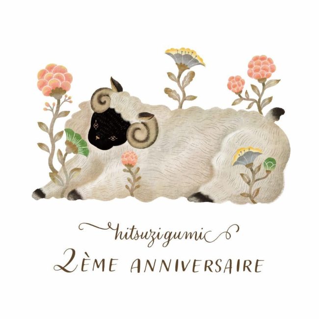 ひつじ組クッキー缶 ‘2nd Anniversary’